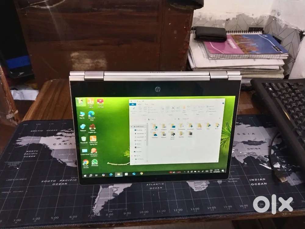 HP x360 Ryzen 7 probook 5850U 16gb ram,256ssd h touchscreen fingerprin