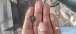 Green tourmaline stone