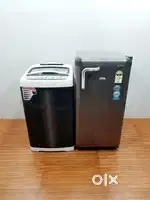 Whirlpool genius single door 190 litre &amp; Videocon 6.5 kg top load