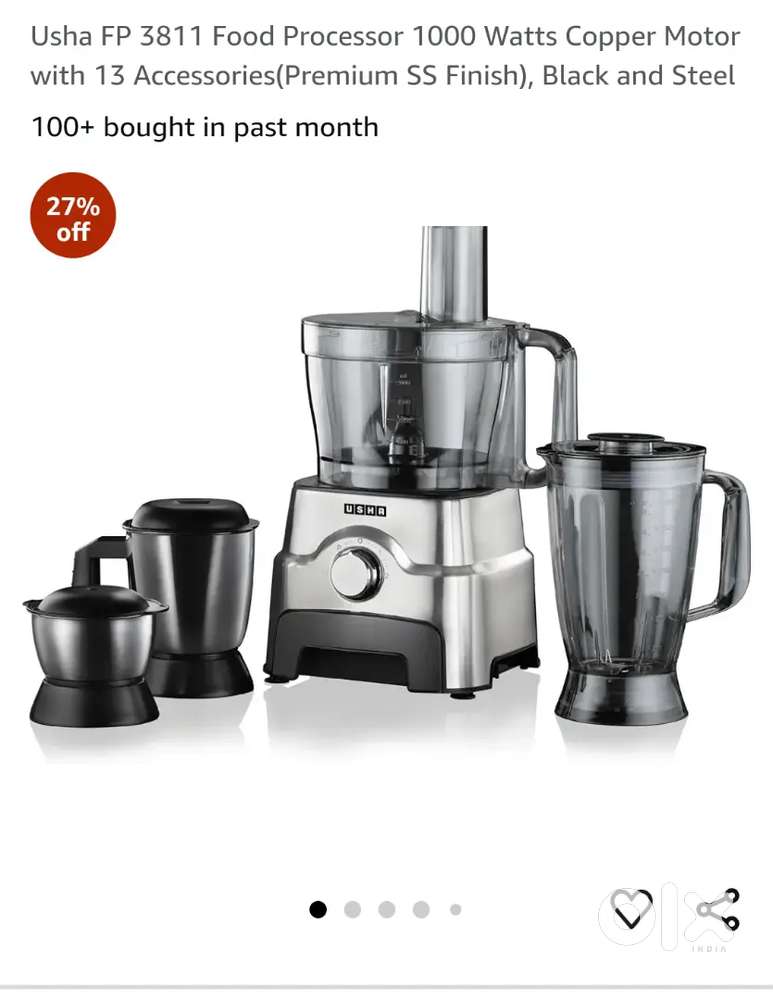 Usha FP3811 FOOD PROCESSOR