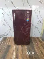 Lg flower model single door refrigerator with gud working condition