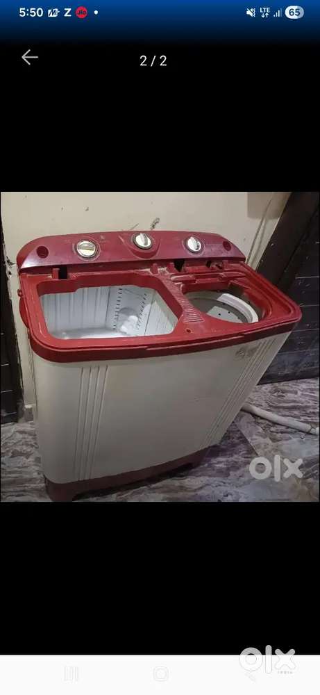 Kelvinator washing machine 6.5 kg good condition