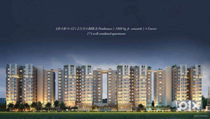 Buy Exquisite 4 BHK flat at Khandagiri - BBSR