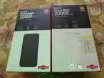 Redmi powerbank 20000 mah  new seal pack 6 pieces