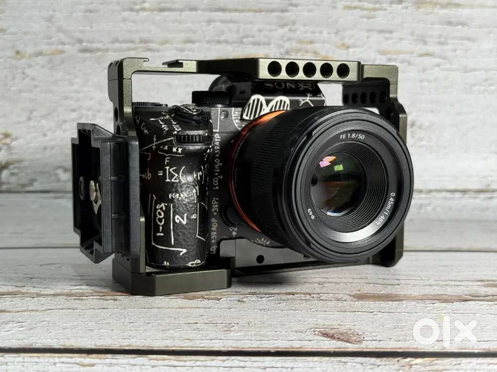 Sony A7iii body with 50mm 1.8