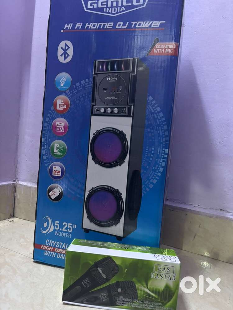 Music system tower speaker
