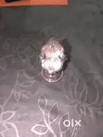 Silver-Plated Miniature Lord Ganesha Idol for Pooja or Décor
