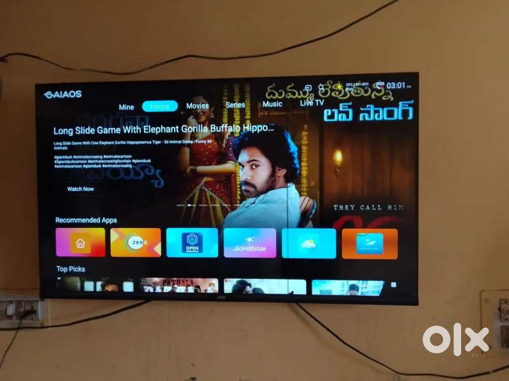 NVY LED TV 43 inch