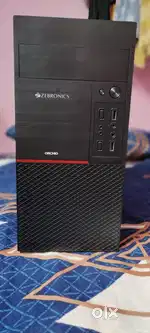 Zebronics cpu 8gb ran intel core i5