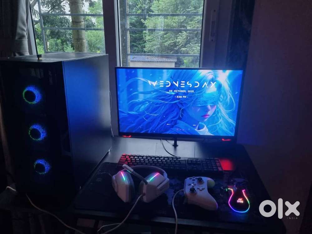 High-End RGB Gaming PC  Ryzen 7 5700G + RX 580  144Hz Setup