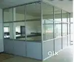 Aluminium partition 100 sqzt meterial