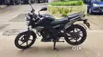 Black raider bike