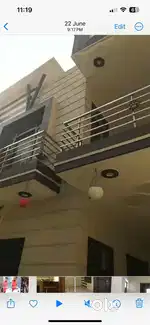 Single story with manganese floor 140 sq ft corner villa  in 80 lakhs