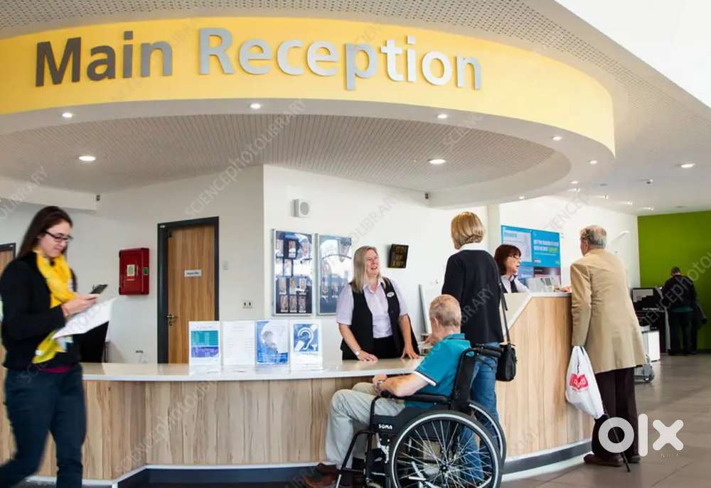 We are urgently required Receptionist for health care clinic
