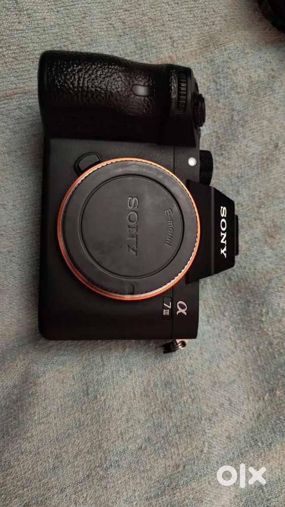 Sony Alpha A7 III (Body + 50mm f/1.8 Lens + Bag + OG Charger, Battery.