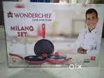 Wonderchef milano set  4pcs(kadai fry pan dosa tawa)