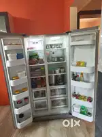 Samsung side by side door fridge