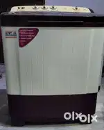 Videocon 8.0kg semi automatic washing machine for sale, good condition