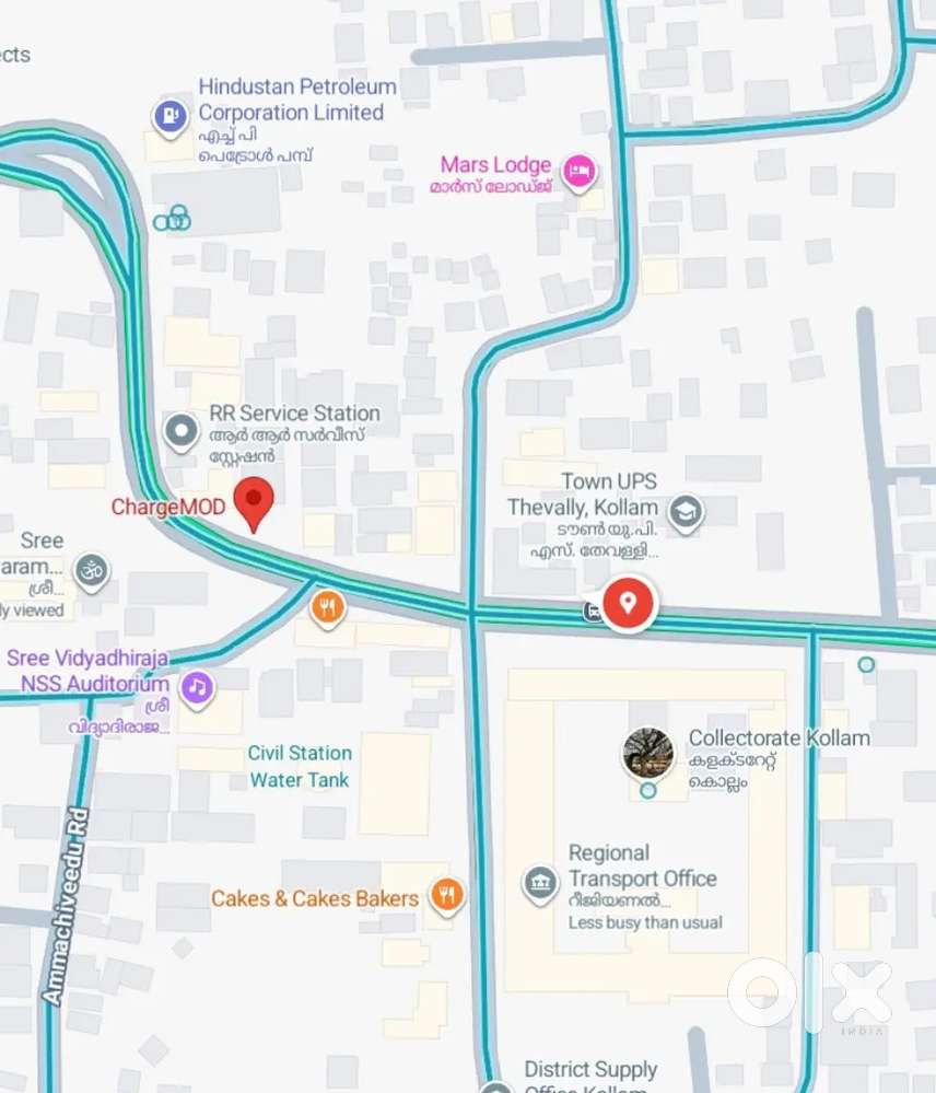 A reputed running seafood restaurant near kollam collectorate for sale