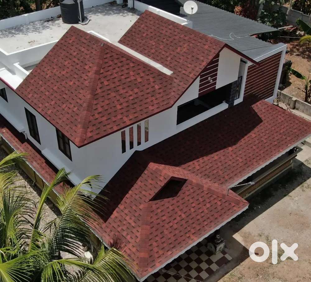 Roofing shingles and ceramic tiles