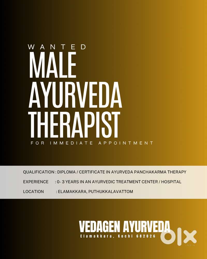 AYURVEDA THERAPIST - MALE