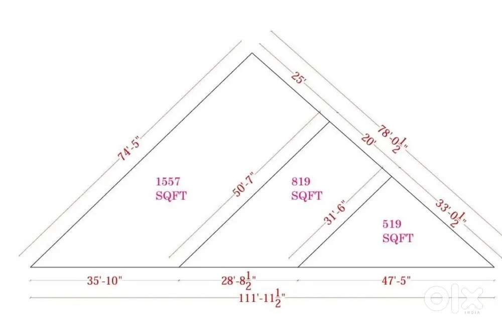 Comercial diverted plot near Bhavans school saddhu