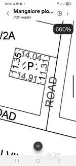 6 cent land for sale in mary hill mangalore