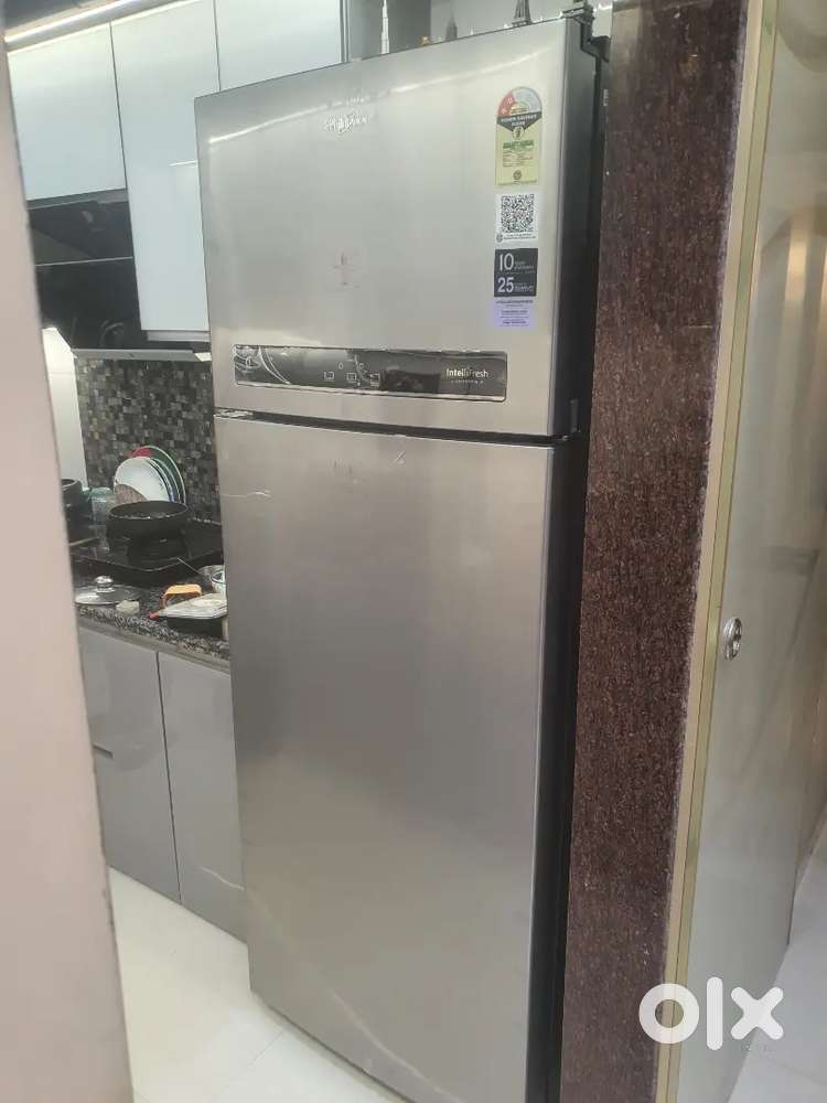 Brand new only one day old whirlpool double door refrigerator