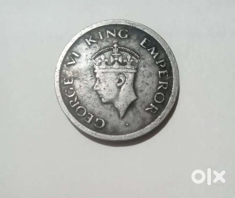 George Vi king emperor coin 1947
