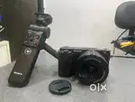 For Sale Sony ZVE10 alongwith kit lens and remote tripod
