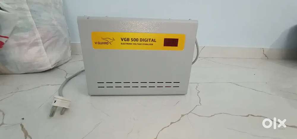 V-Guard VGB 500 Digital Voltage Stabilizer (Used Excellent Condition)