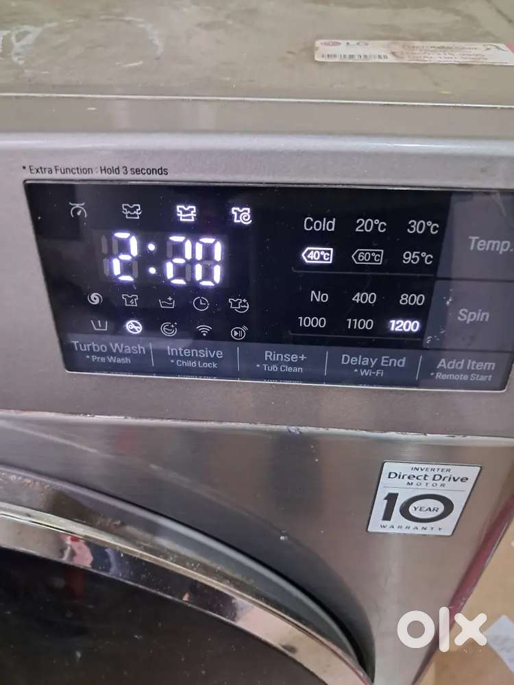 Lg front load 7kg washing machine