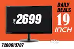 MONITOR SALES | 19INCH - LED -HDMI - WARRANTY 1 YEAR