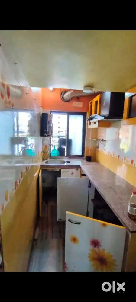 2 bhk flat fully furnished flat terrace flat and garden four side open