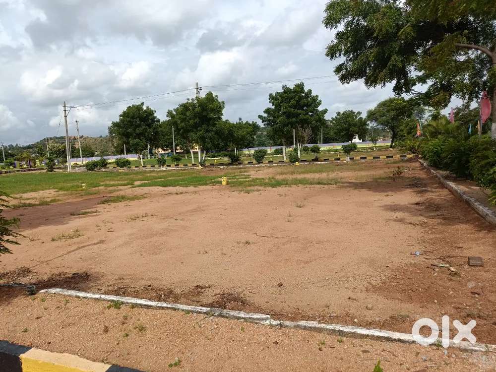 Corner open plot for sale in Gated Community Near KEESARA ORR