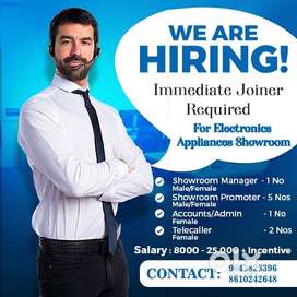 Freshers/Experienced sales executives Wanted