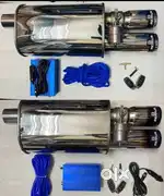 Remus valvetronic exhaust silencer for petrol cars
