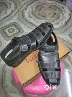 Walkaroo Leather Sandals 'Size (7)'