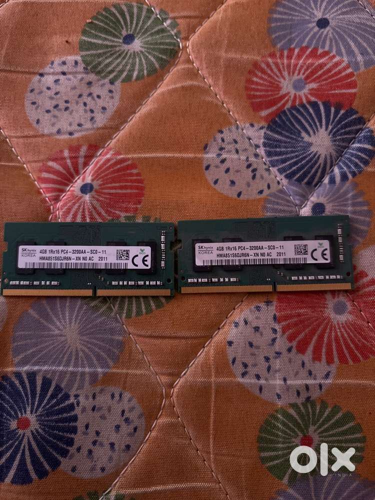 Skhynix Laptop Ram 3200mHz (4GB x 2)