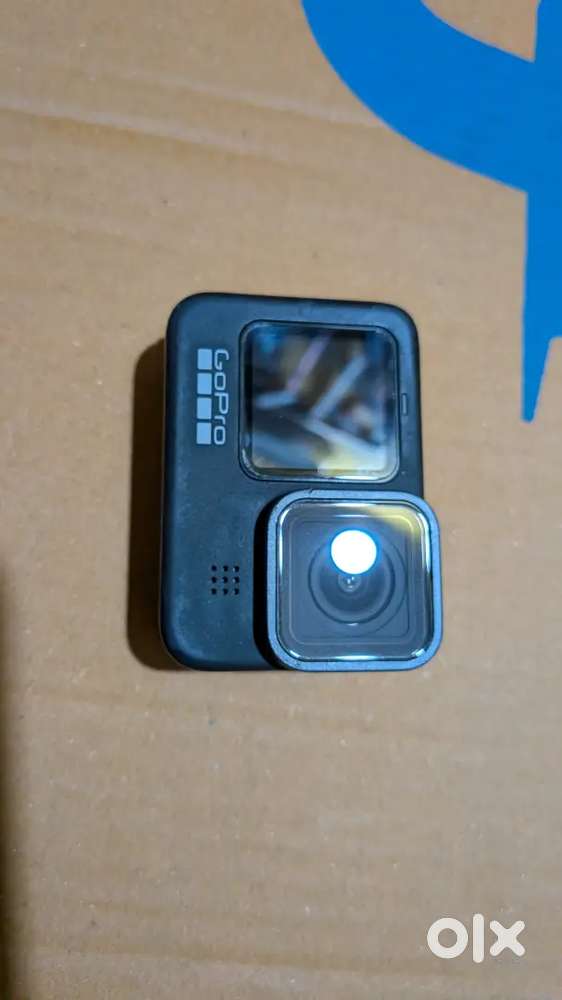 GoPro 9 camera with accessories