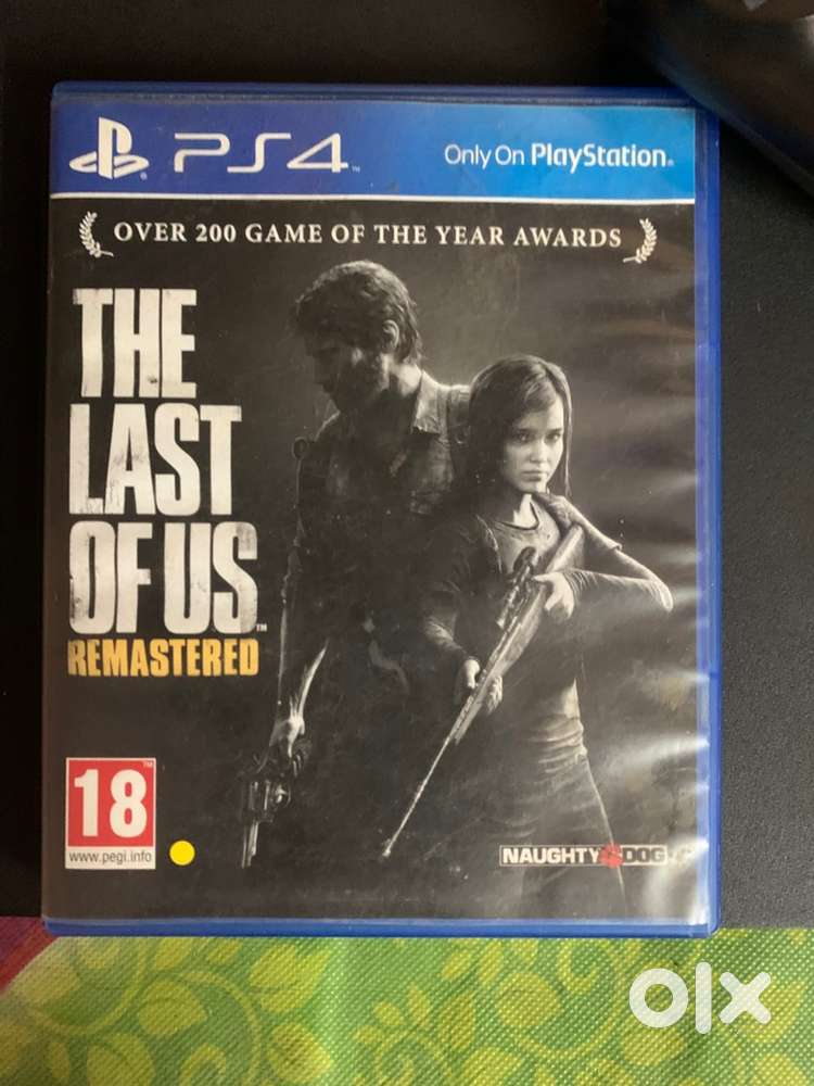 The Last of us Remasterd Ps4 disc