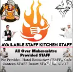 Available STAFF- For Restaurant STAFF, Hotel STAFF, Kitchen STAFF,