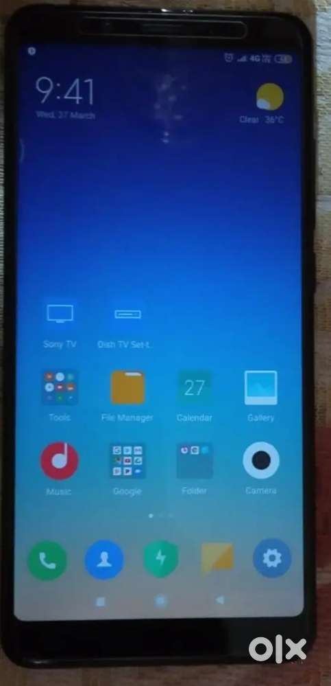 MI Note 5 pro 100% Original Working Black, 4gb ram, 64gb storage.