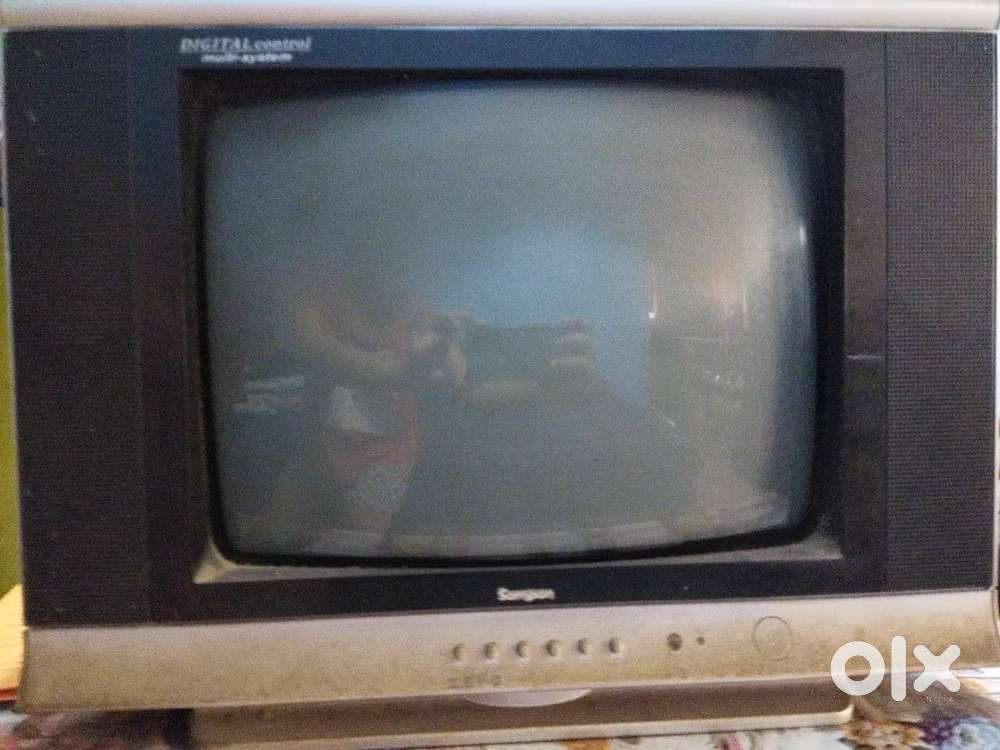 Box coloured tv