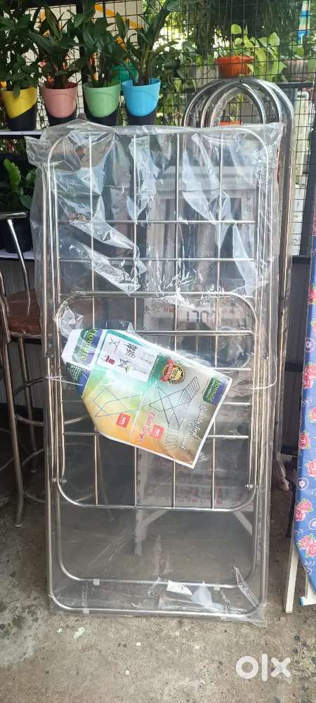 Cloth drier in stainless stell foldable