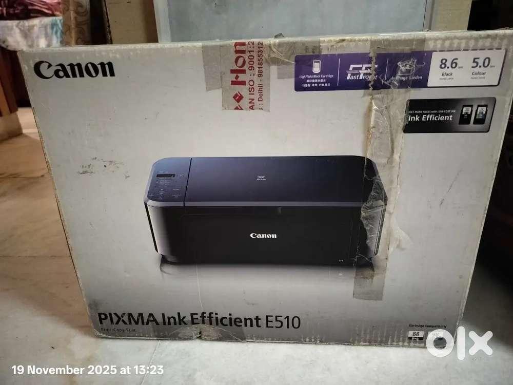 Canon Pixma Ink Efficient E510 Printer