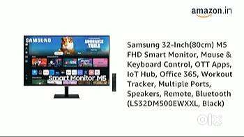1 month Samsung Android Smart tv 32 inch Rs 17500