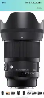 Sigma 50 mm f1.4For nikon all dslr model