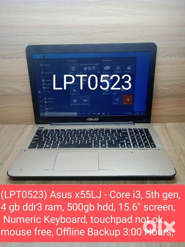 (LPT0523) Asus x55LJ refurbished Laptop