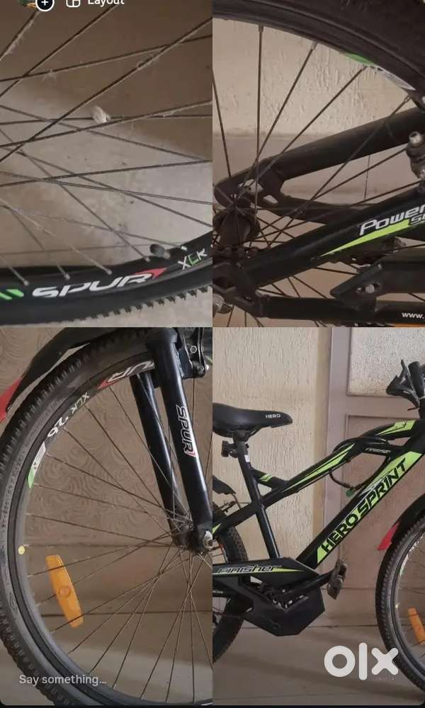 Hero Bicycle with suspension